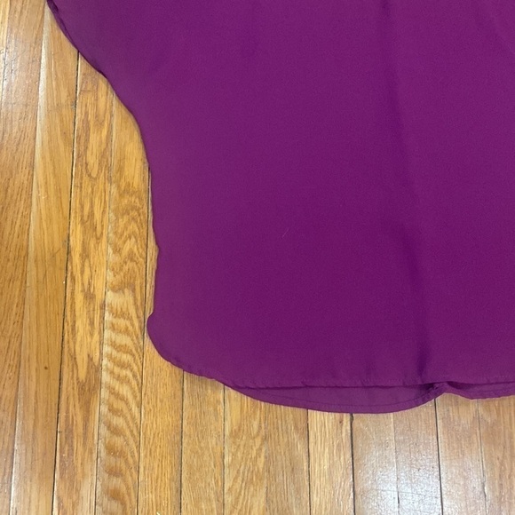 Cold Shoulder Top Purple - Picture 5 of 10